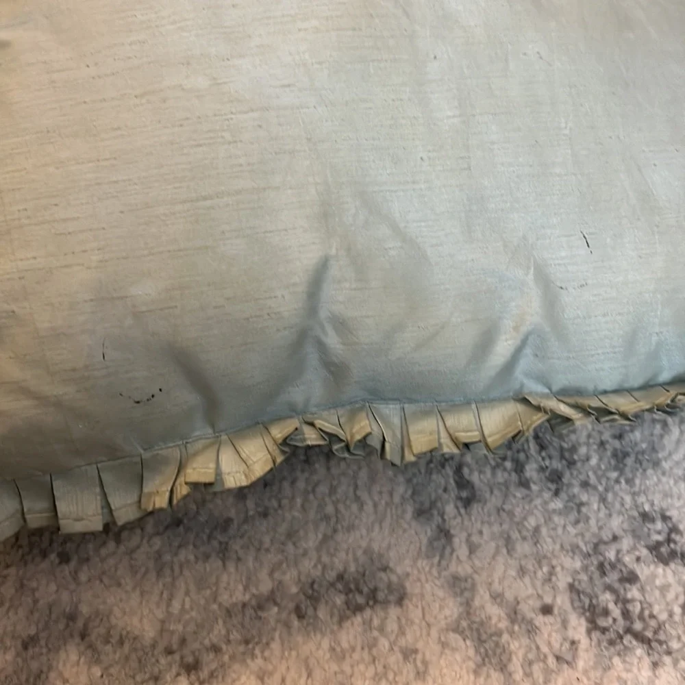 Green Throw Pillow